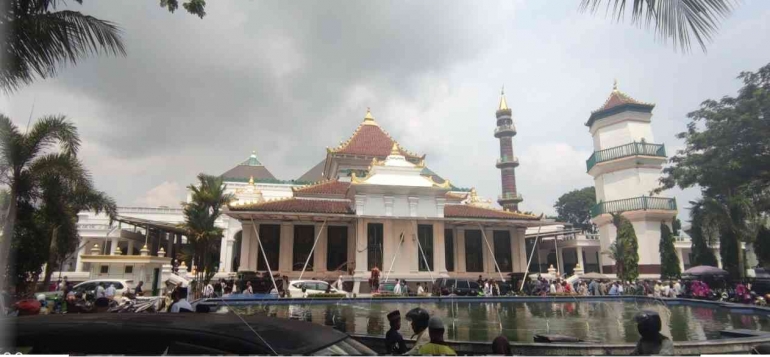 Bagian belakang Masjid Agung Palembang (Foto 5: Dokpri) #SamberTHR2023 #ADayinRamadan @kompasianacom
