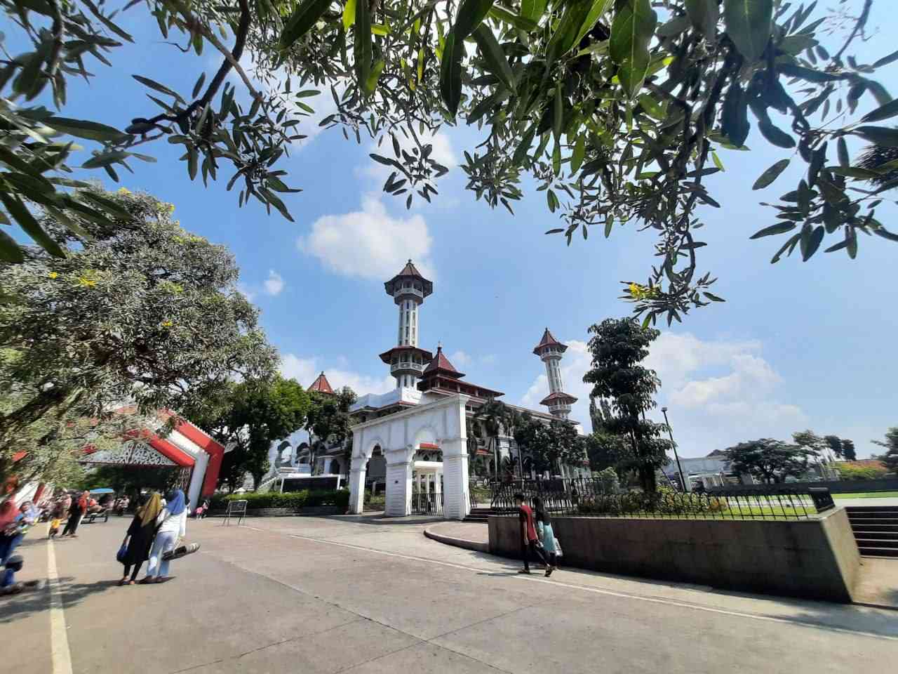 Masjid Agung Cianjur, keindahan arsitektur yang menyejukkan | Dokpri