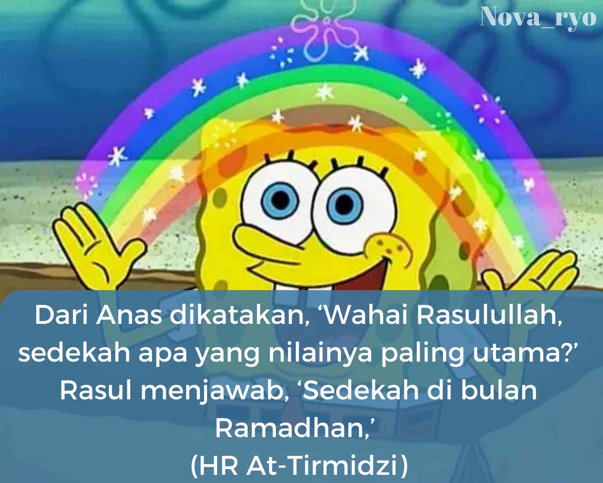 Meme Dakwah (Spongebob) | Dokpri - karya sendiri (edit - Canva)