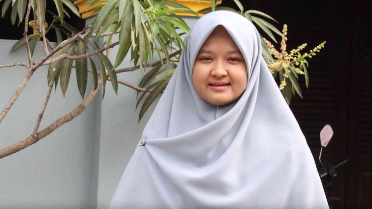 Siti Rohmah, mahasiswa STMIK Antar Bangsa Prodi SI Semester 8
