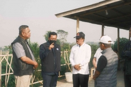 Pembina Yayasan Agung Al-Sali dan Kepala LLDIKTI Wilayah IV Jabar & Banten (sumber foto pribadi)