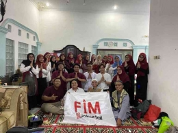 Para pengurus, alumni, dan Jagoan Jakarta usai gelar Welcoming Jagoan./MedKre/Ahmad Rizki