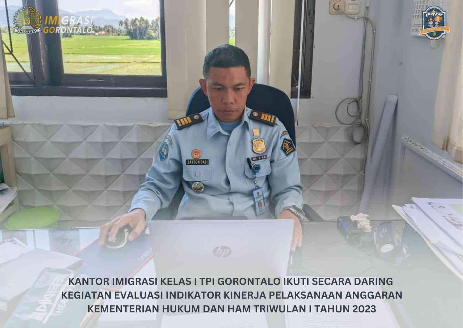 Kantor Imigrasi Kelas I TPI Gorontalo Ikuti Secara Daring Kegiatan ...