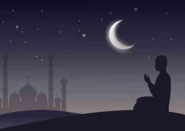 Makna Lailatul Qadar, malam penuh kemuliaan di bulan Ramadan. (Ilustrasi:celebrities.id/Freepik.com)