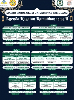flyer kegiatan Ramadhan Mahasiswa (dokpri)