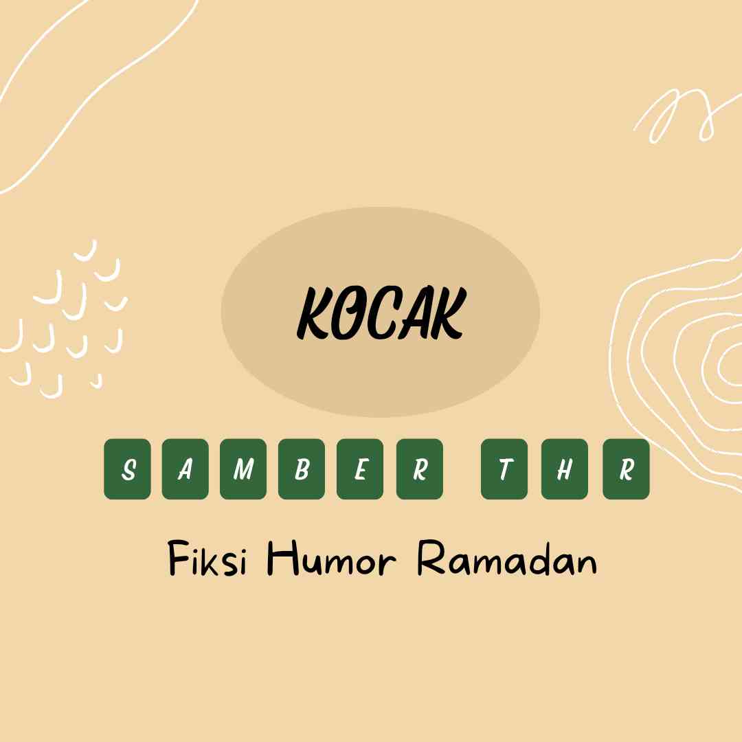 Ilustrasi humor Ramadan Kocak. Edit Canva dokpri