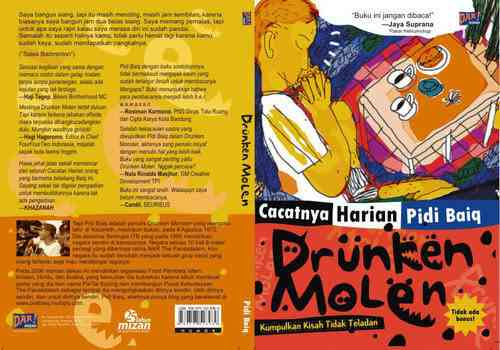 Ilustrasi Cover Buku Drunken Molen (Oleh : Sunshine-In my Window)