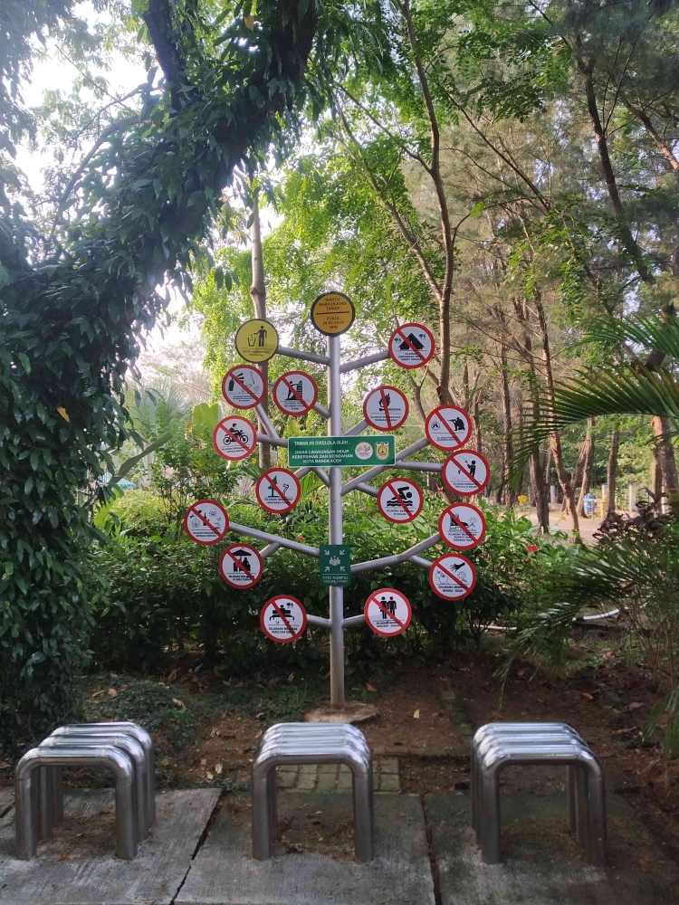 Hutan Kota dan Rambu-Rambu di Dalamnya Halaman all - Kompasiana.com