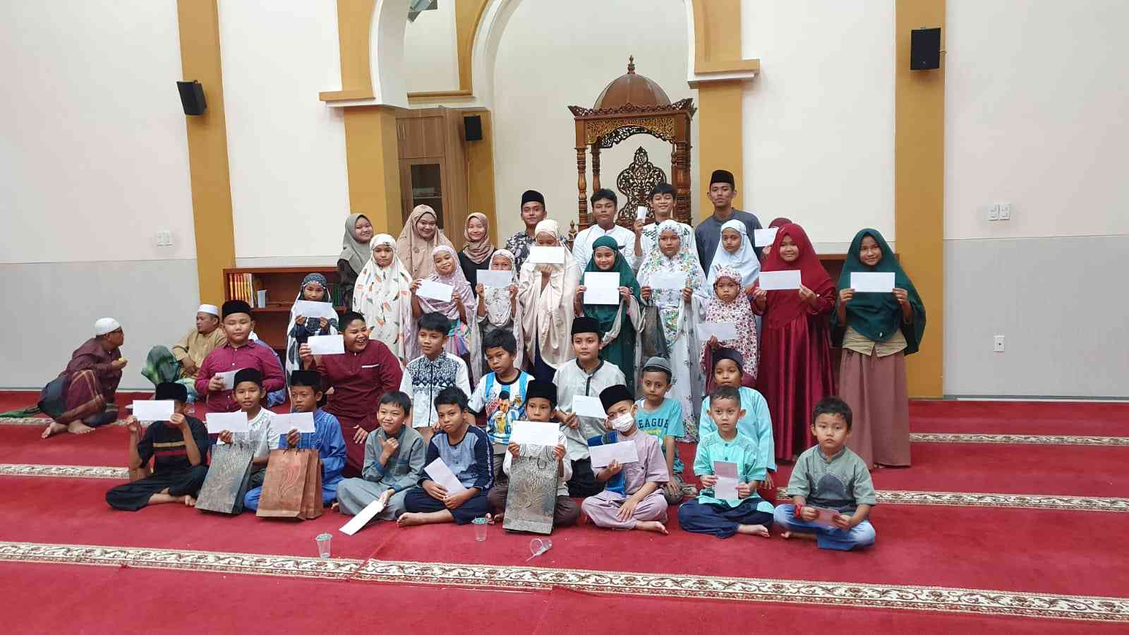 Kegiatan lomba dalam rangka menyambut malam Nuzul Qur'an, Oleh Ikatan Remaja Masjid Al-Amin Kota Pekan baru/Dok Pribadi