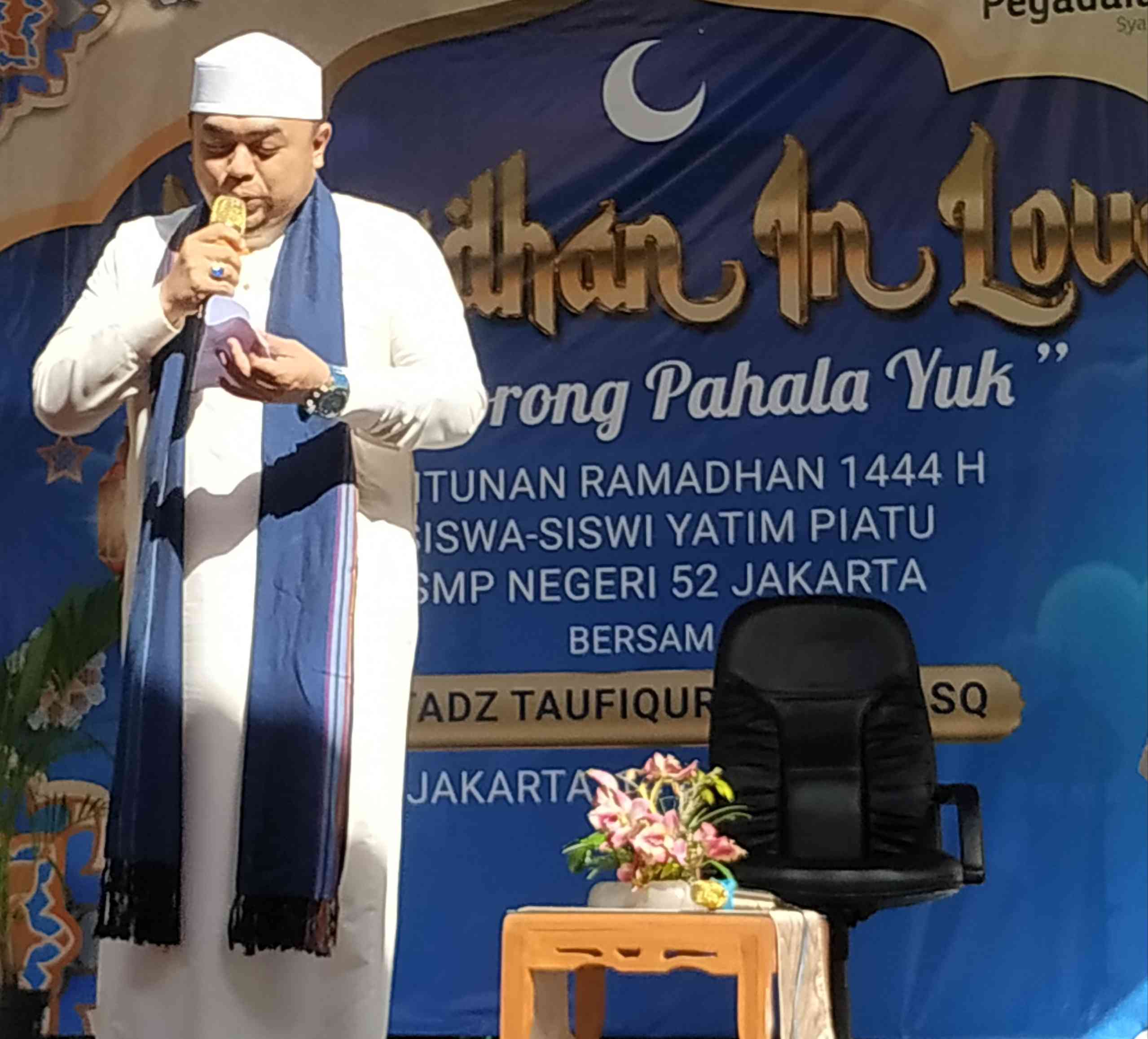 Ustadz Taufiqurrahman alias ustadz pantun, dok. pribadi