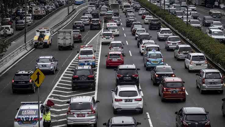 Arus mudik (sumber: Kompas.com )