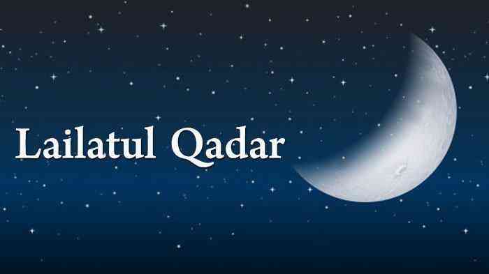 Ilustrasi Lailatul Qadar (foto: tribungayo.com)