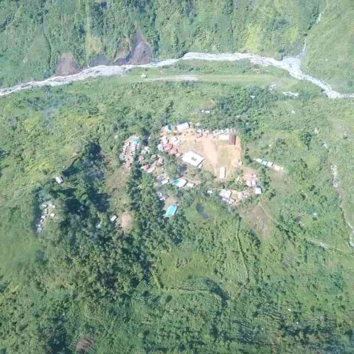 Desa Sumtamon dan Desa imiryi Distrik Alemsom. Kabupaten pegunungan Bintang, Papua Sumber Gambar: Esmon Alya