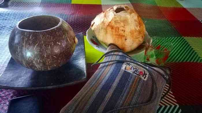 Coconut Bowl, salah satu variasi produk turunan olahan kelapa di GBF. Dokpri