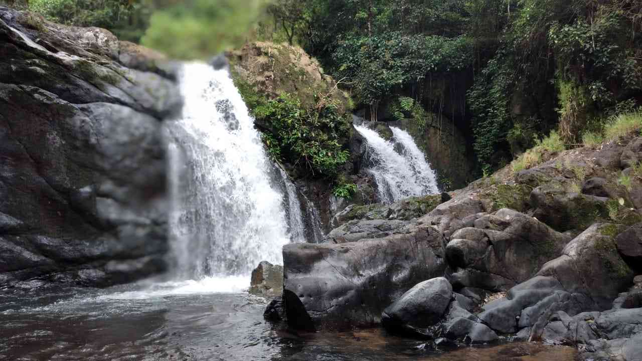 Air terjun Jammi', potensi wisata alam di Maros (dokumen pribadi)