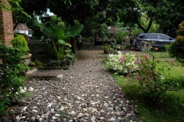 Taman di Baluran Ecolodge (dok. Bukanbocahbiasa.com)