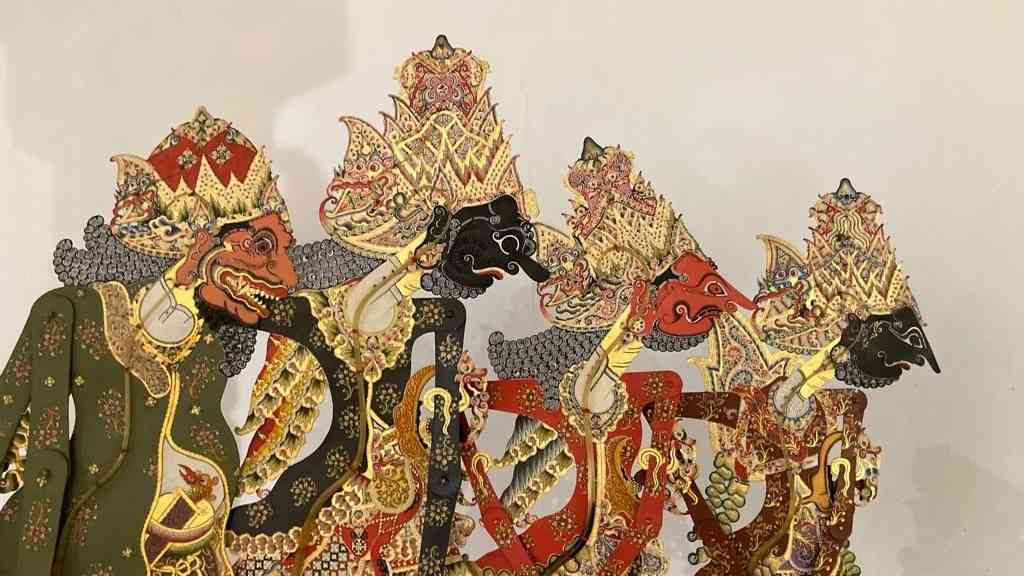 Ilustrasi Suvenir Wayang via Kompas.id