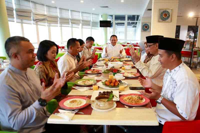 Ilustrasi bukber|dok. ANTARA/HO-Grand Lagoi Hotel By Wilson