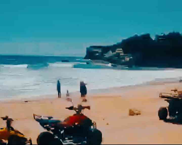 ATV yang disewakan di Pantai Klayar (dokpri) 