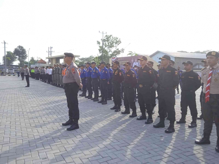 Sukoharjo Police Collaborate With TNI and Stakholders in Security Ahead of Eid 2023. (Photo: Doc)