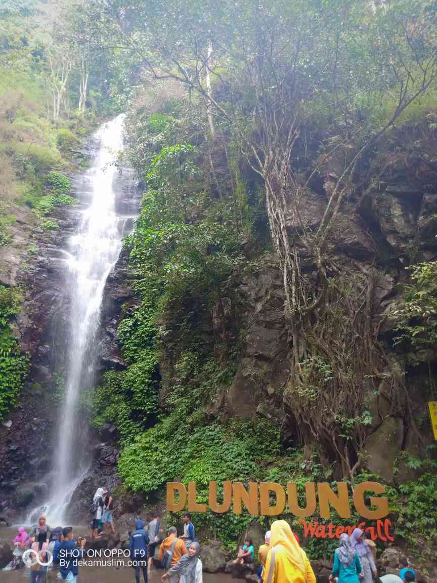 Air Terjun Dlundung, Mojokerto (dok. pri).