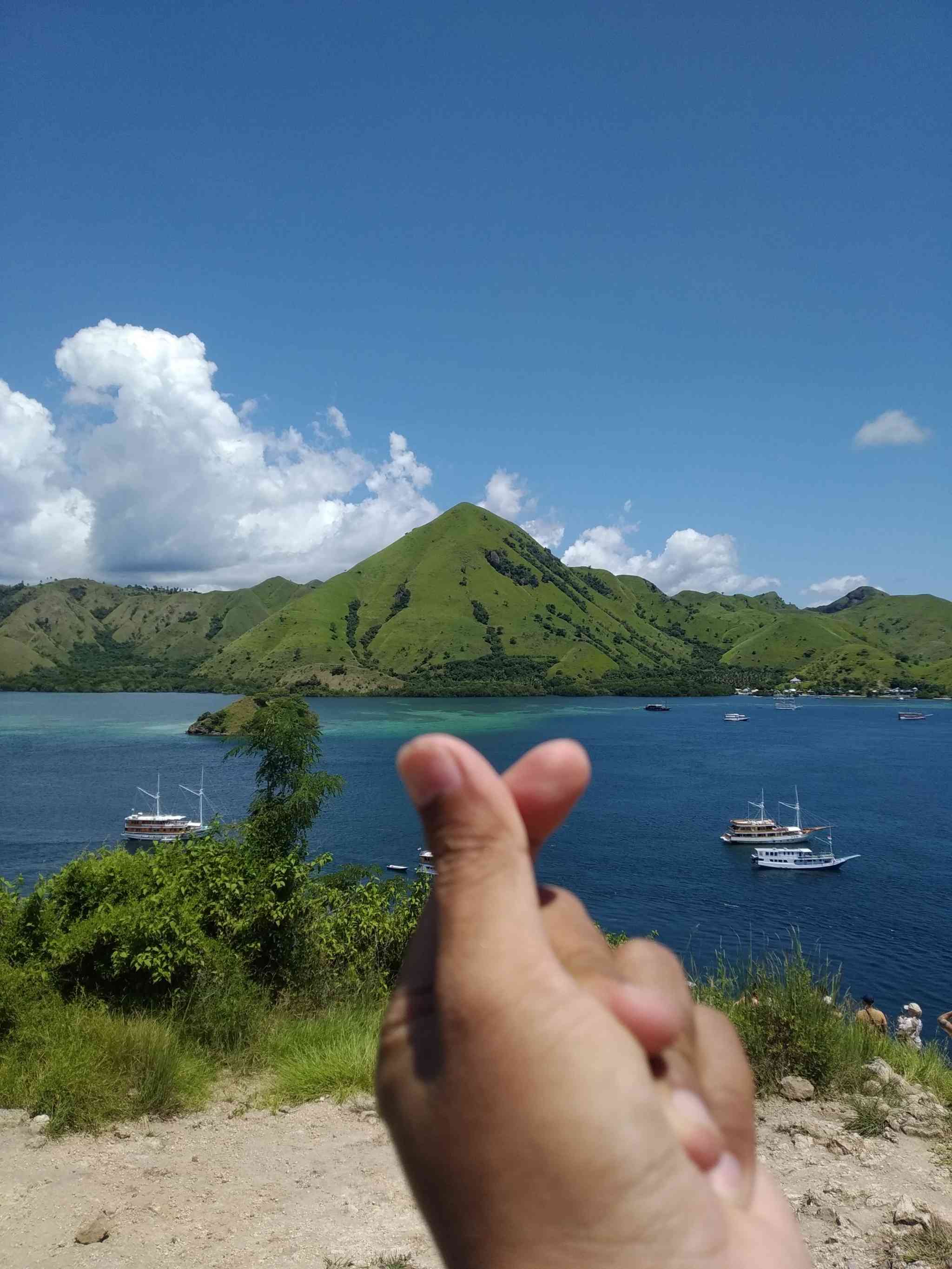 Pemandangan dari pulau kelor (Dok. Pribadi)