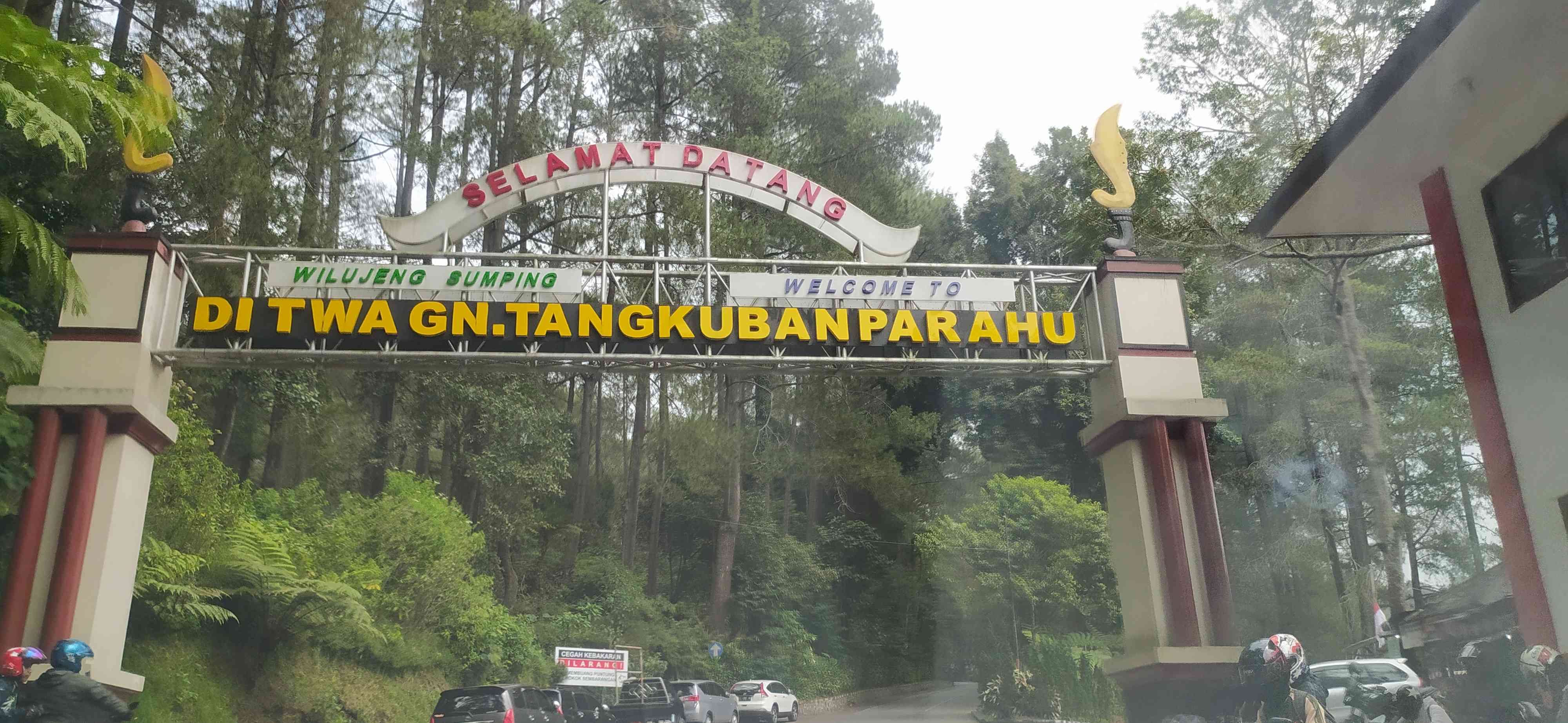 Tempat Wisata Alam Gunung Tangkuban Parahu (dok. pribadi)