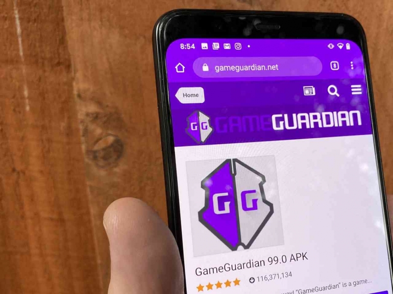 Sumber: Game Guardian