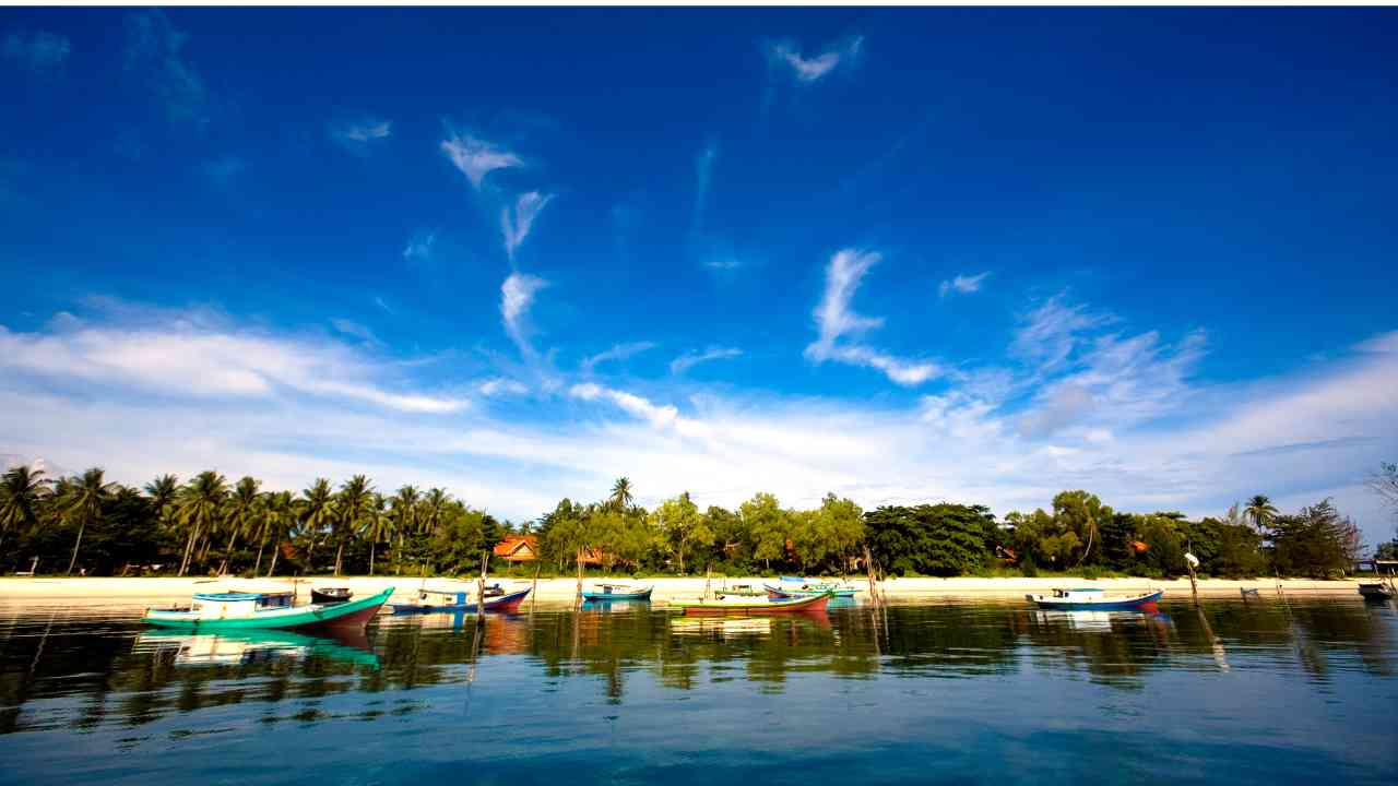 Pantai Pulau Belitung. Sumber foto : stock foto Canva