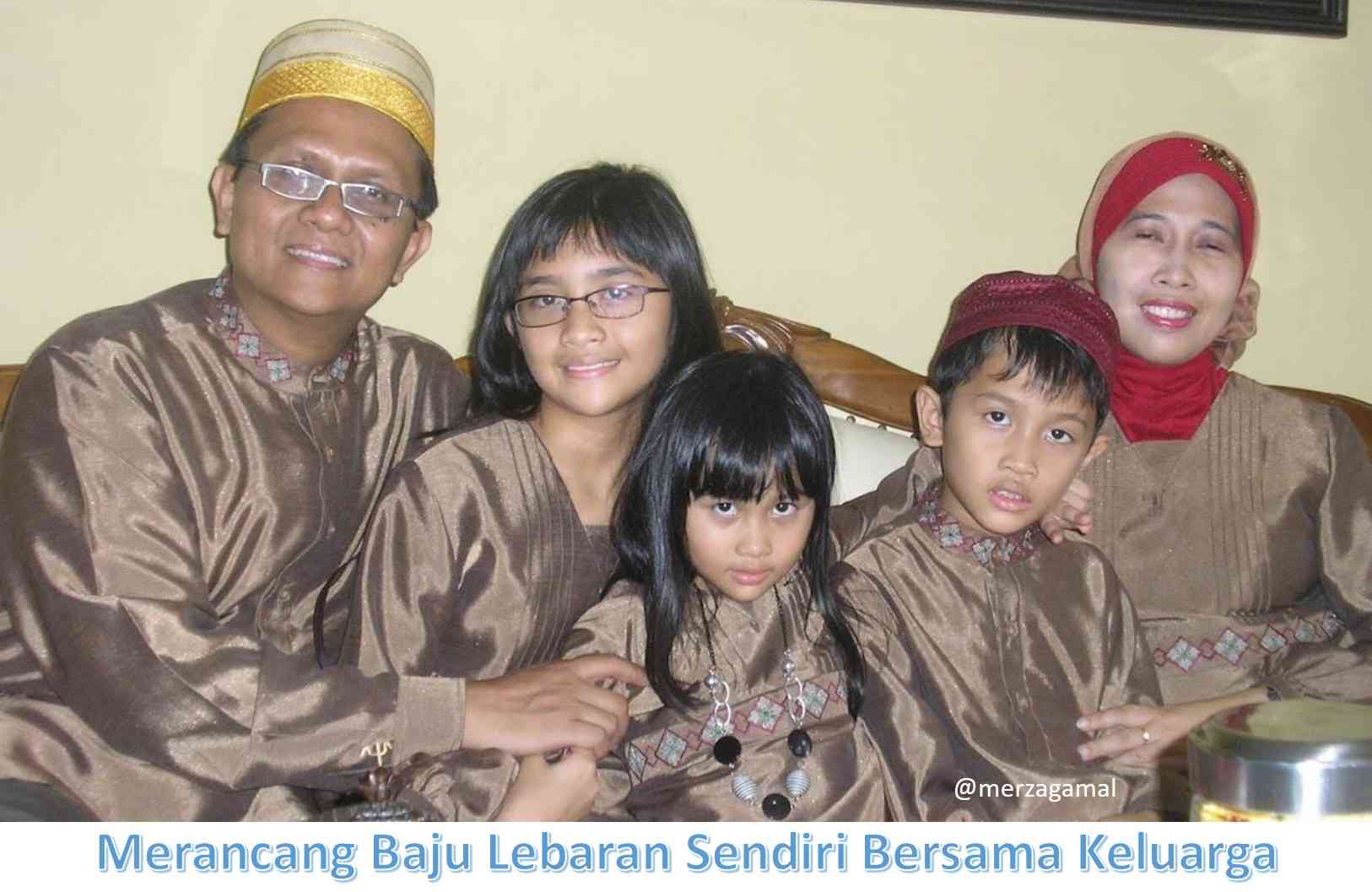 Image: Dengan merancang sendiri baju lebaran, maka baju tersebut juga lebih berkesan dan bernilai ketika anak-anak sudah dewasa. (dokpri)