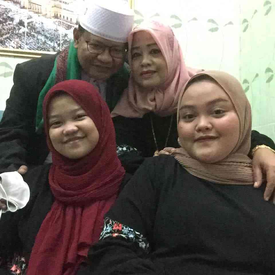 Lebaran dengan baju couplean . dokpri