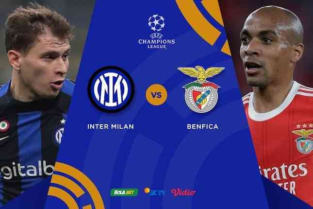 UEFA Champion League UCL Inter Milan vs Benfica (C) Bola.Net