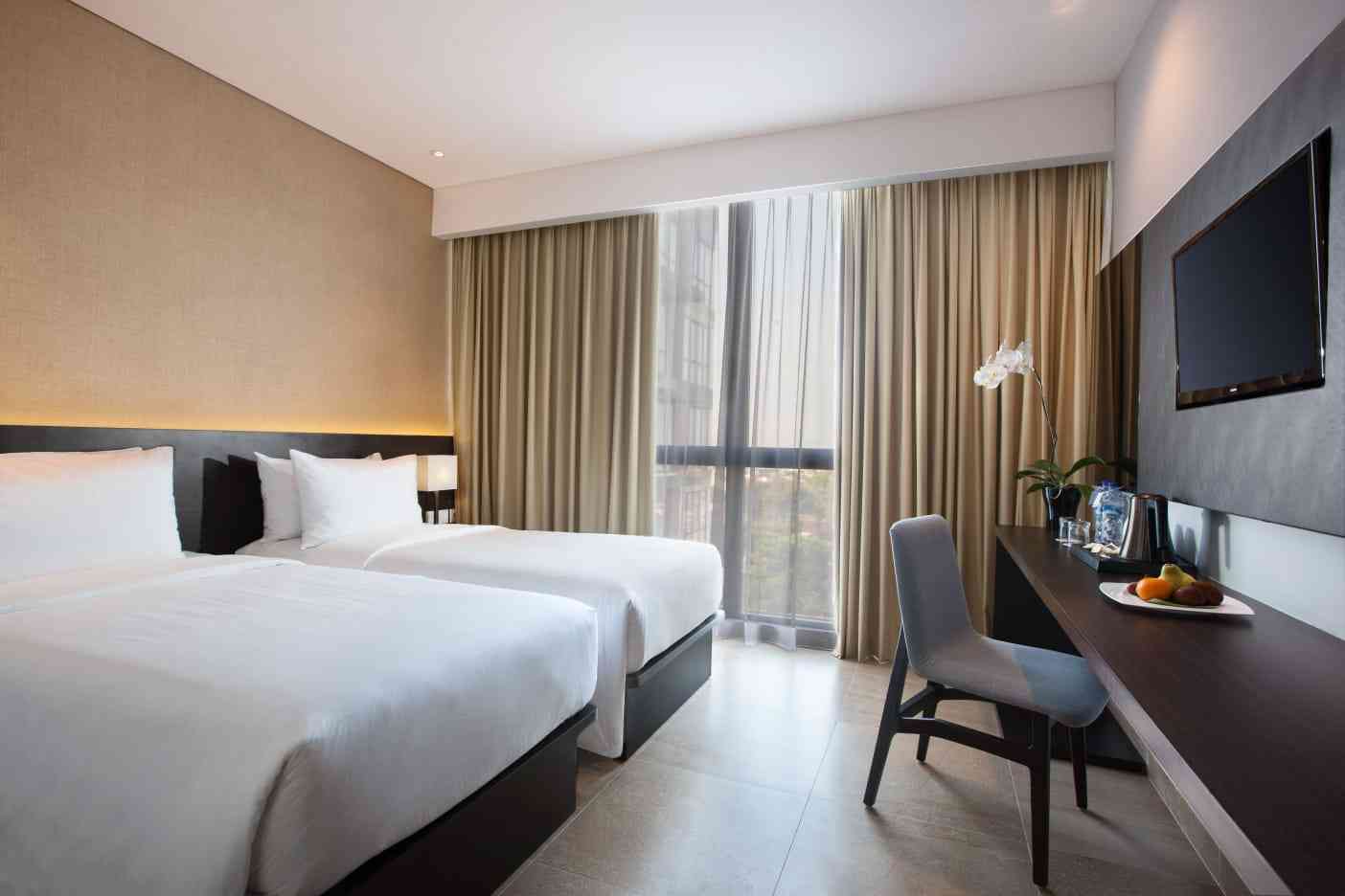 Bisa banget sama pasangan staycation di sini/doc. Santika Hotels