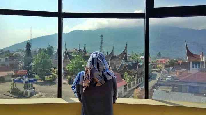 Staycation di salah satu hotel syariah di Kota Padang Panjang. (Foto Akbar Pitopang)
