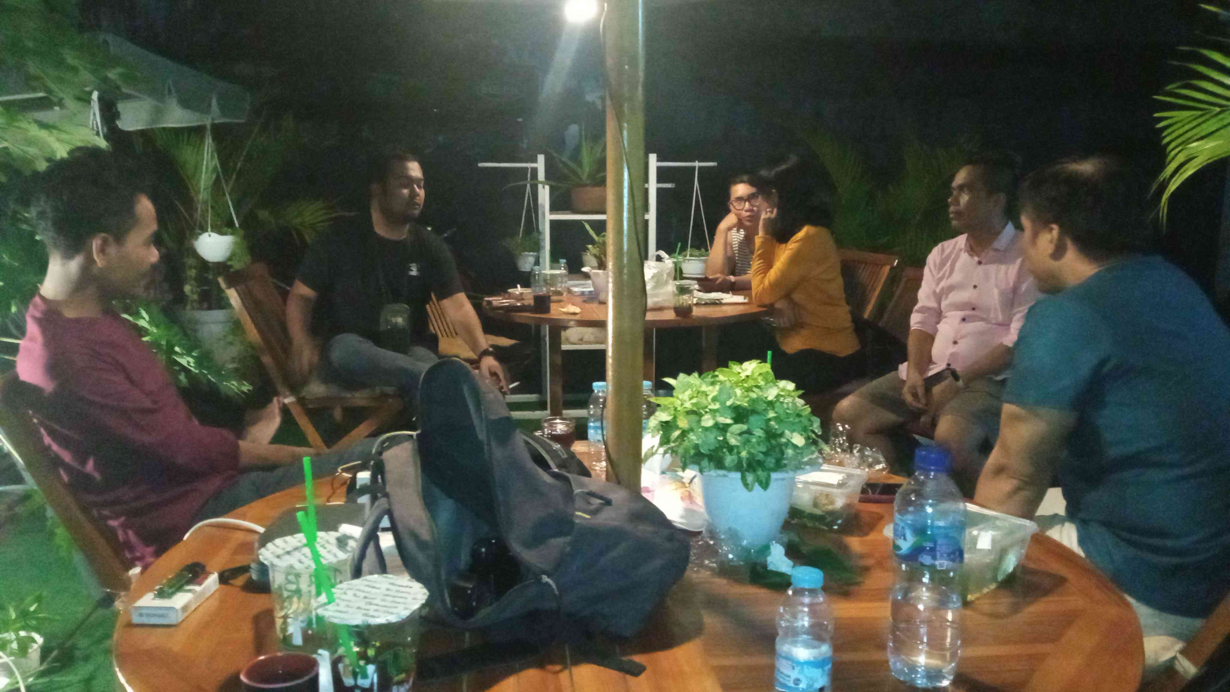 Ilustrasi bukber hemat, tetapi tetap nikmat ala Komunitas ON|OFF Lombok yang telah lama vakum (Foto: Dokumentasi pribadi)