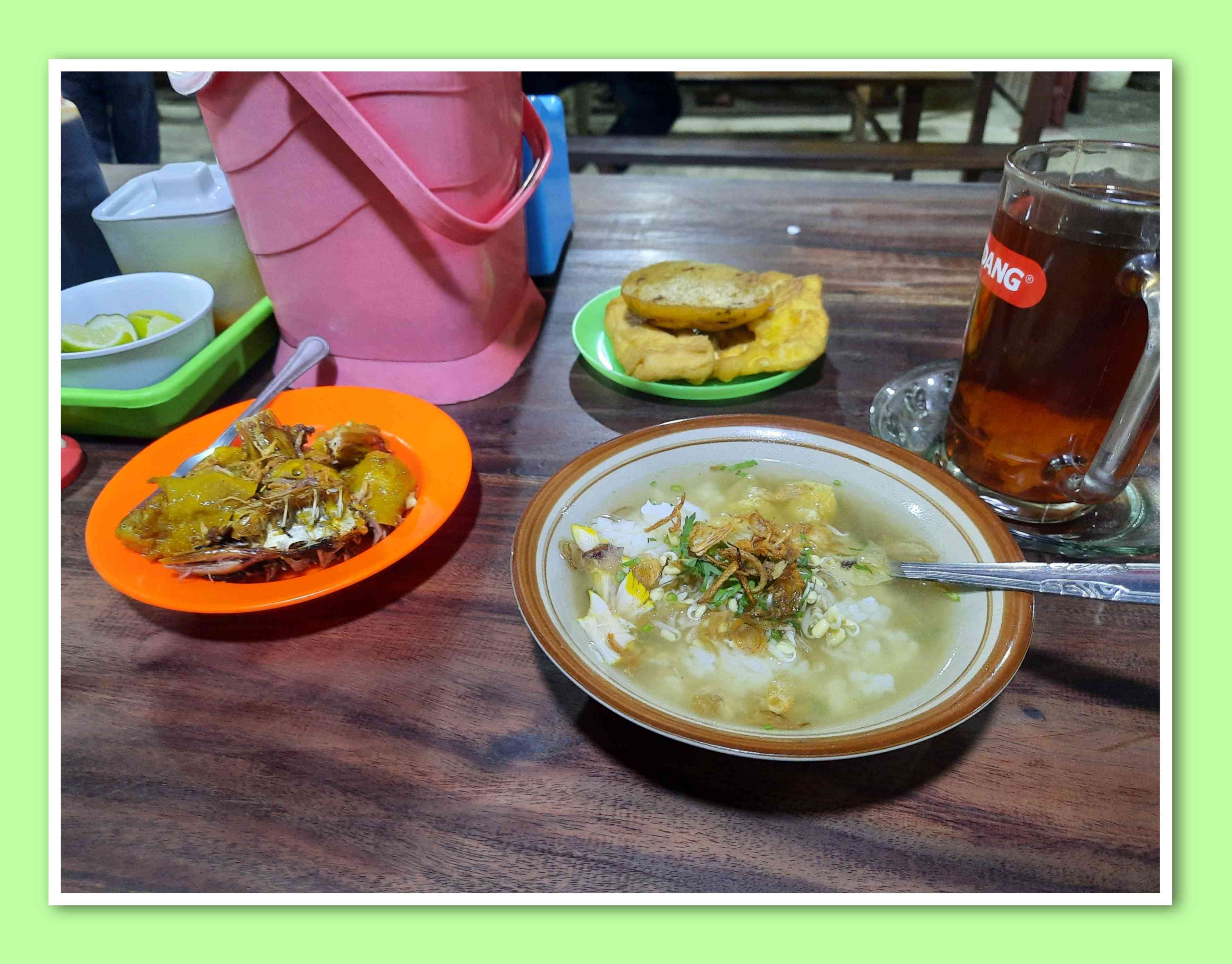 Foto menu soto kuah segar. Dokumen Yuliyanti