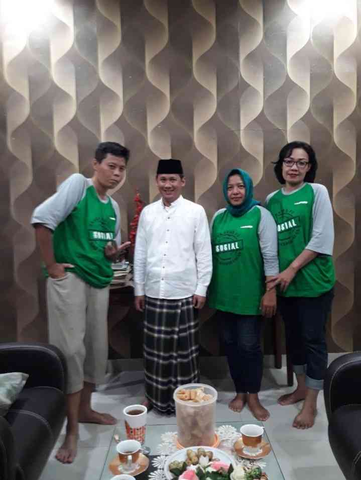 Bertemu teman satu frekwensi saat bukber memang menyenangkan (dokpri)