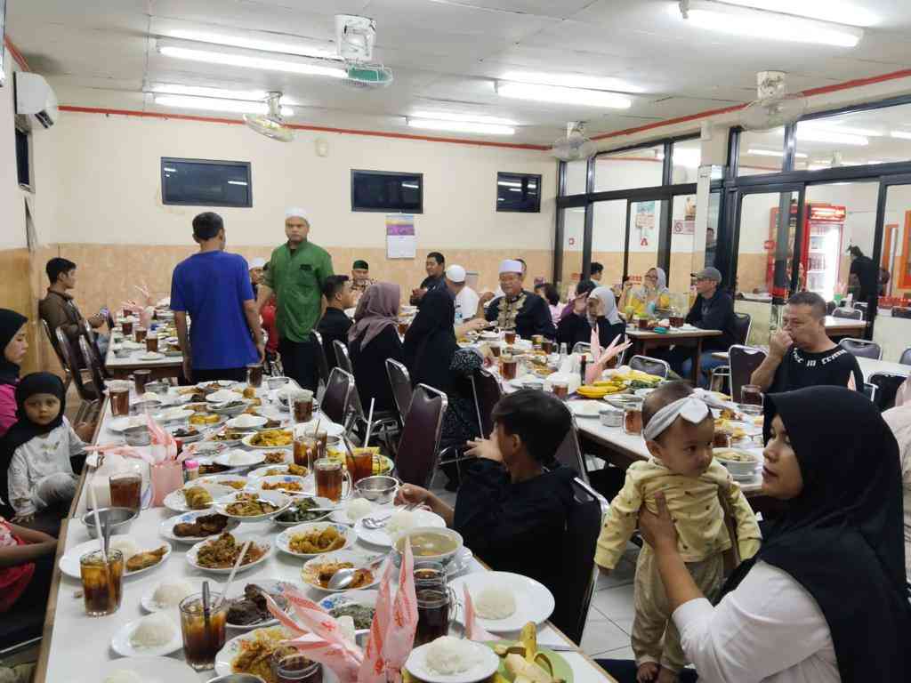 Foto saat bukber Nasi Padang /dok pri