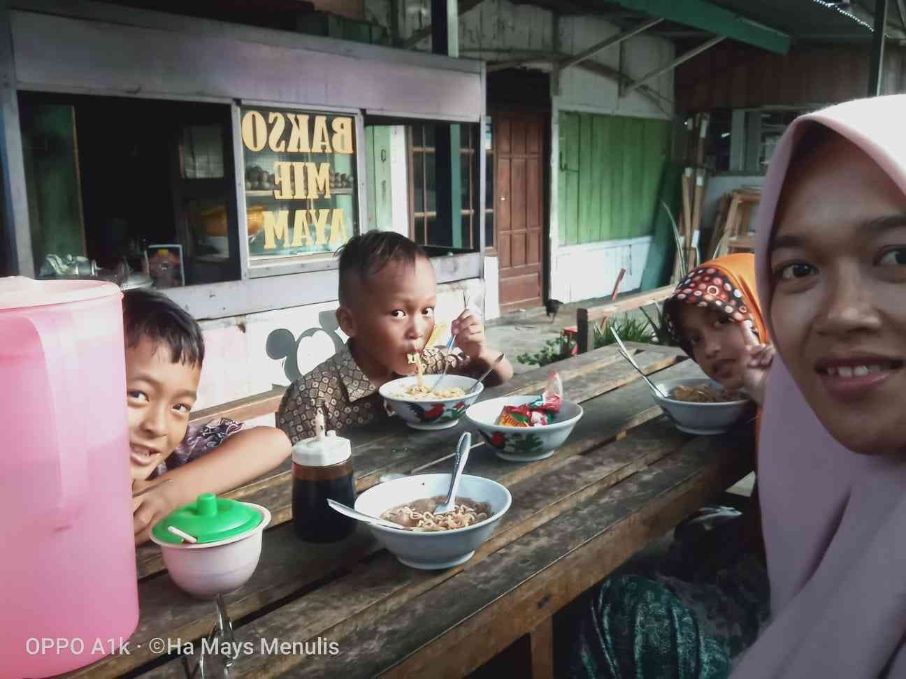 Bukber hemat, tetap nikmat dengan menu mie ayam. Dokumentasi peribadi