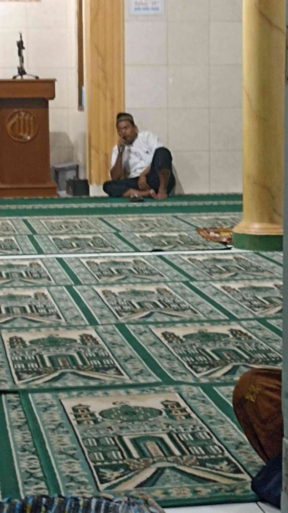 Takbiran di Masjid Al Istikomah (foto:Suryan) 