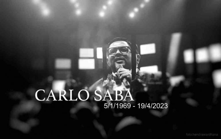 Carlo Saba, vokalis dan salah satu pendiri KAHITNA yang berpulang pada 19/4/2023 (dok.pribadi).