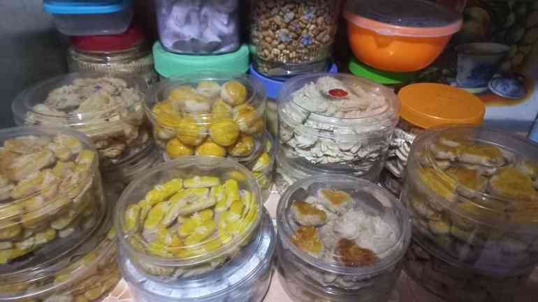 Kue hasil kreasi my mom/Raja Lubis