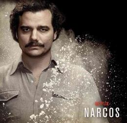 Serial TV Narcos. Sumber: instagram @narcos