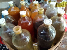 Rinjing, wadah botol jamu gendongan, dokpri gendhis kayana