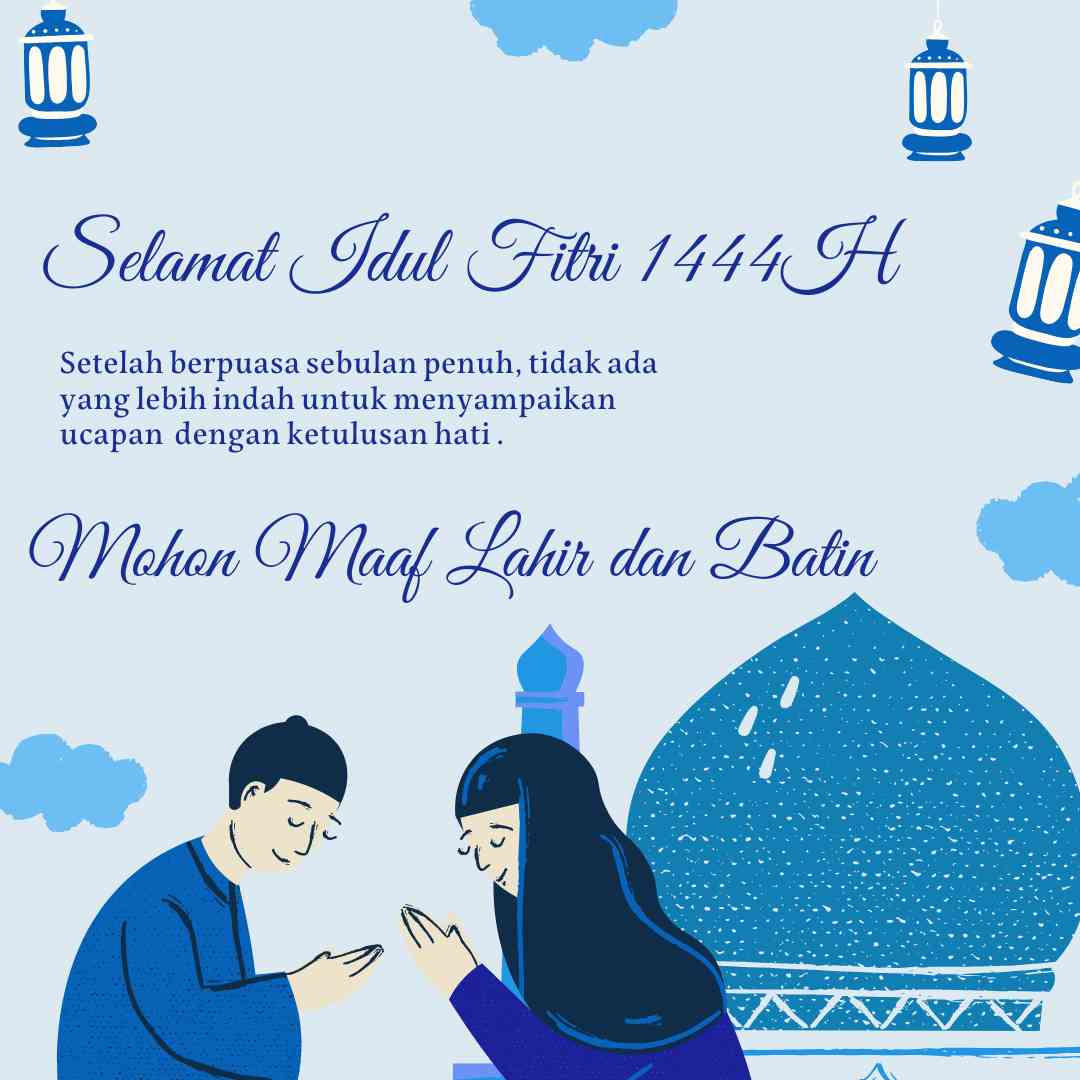 Selamat Idul Fitri,Mohon Maaf Lahir dan Batin (dok.windhu)