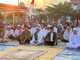 Tampak hadir Kakanwil Kemenkumham Jatim, Imam Jauhari, Sabtu (22/04/2023)(Foto : Humas Lapas Narkotika Pamekasan)