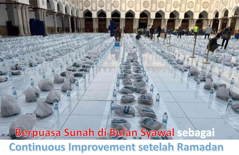 Image: Berpuasa Sunah di Bulan Syawal sebagai Continuous Improvement setelah Ramadan (by Merza Gamal)