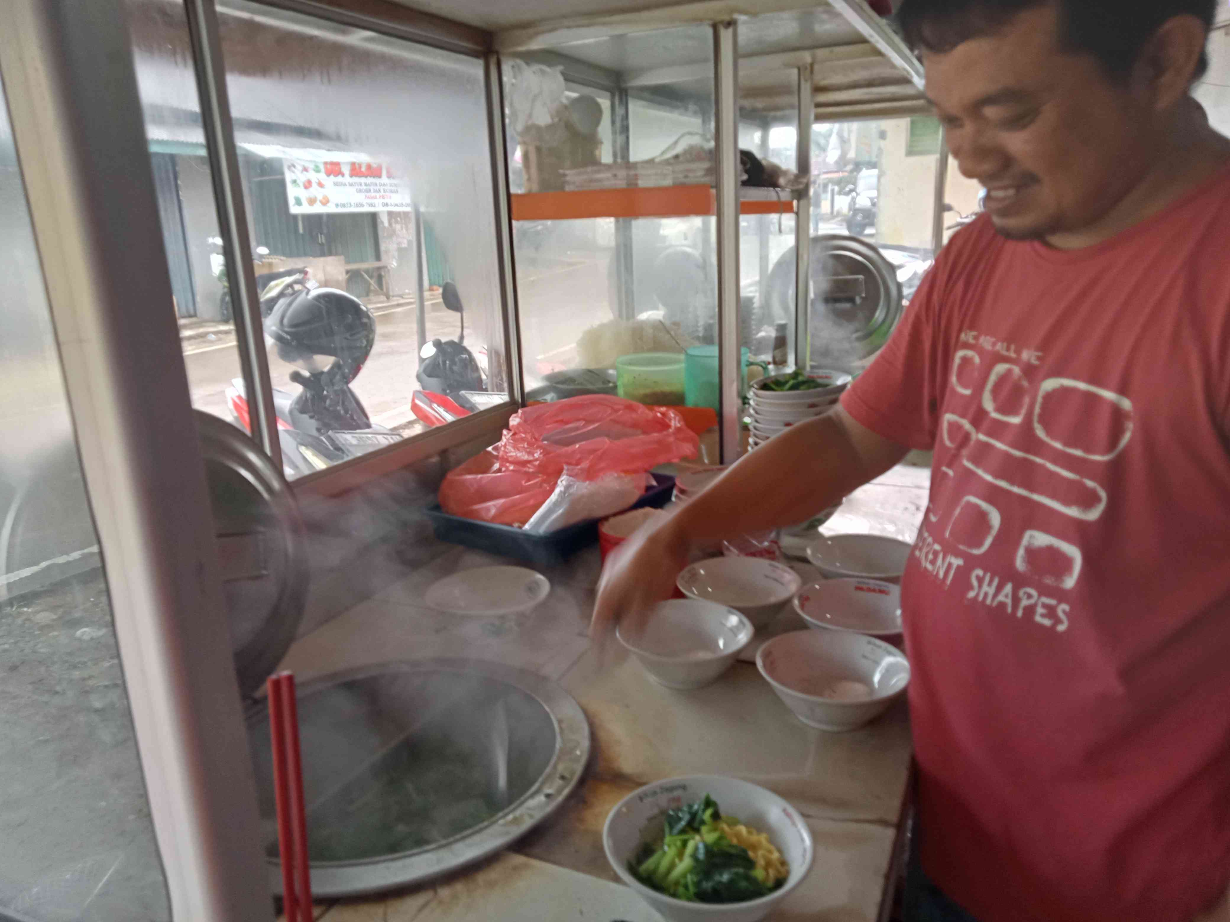 Bakso Pakdhe, Pasar Petir, Serang, Banten (sumber: dokpri)