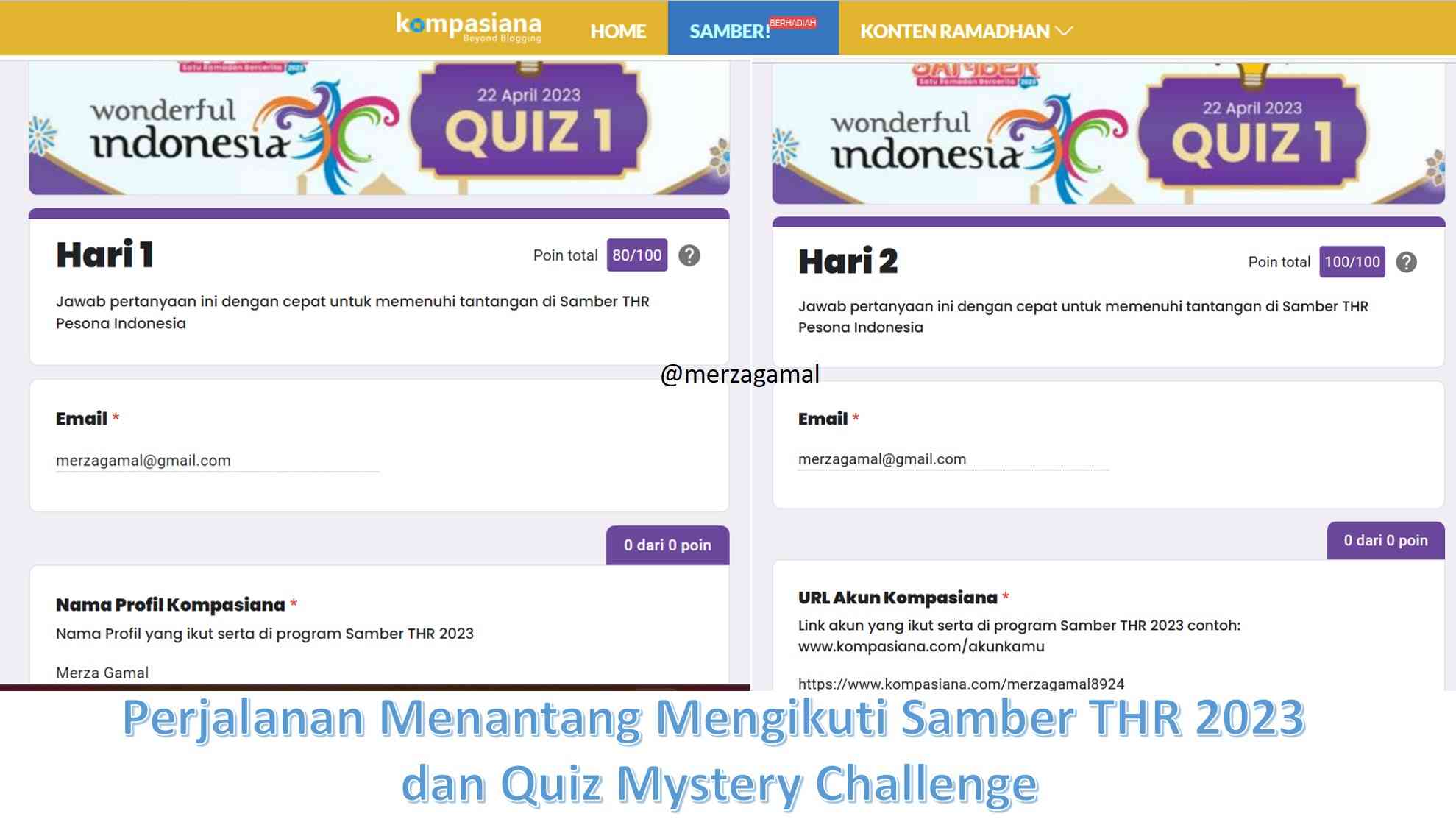 Image:Perjalanan Menantang Mengikuti Sambar THR 2023 dan Quiz Mystery Challenge (by Merza Gamal) 