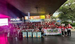 Kegiatan berbagi takjil berlangsung setiap ramadan (sumber gambar: JNE).